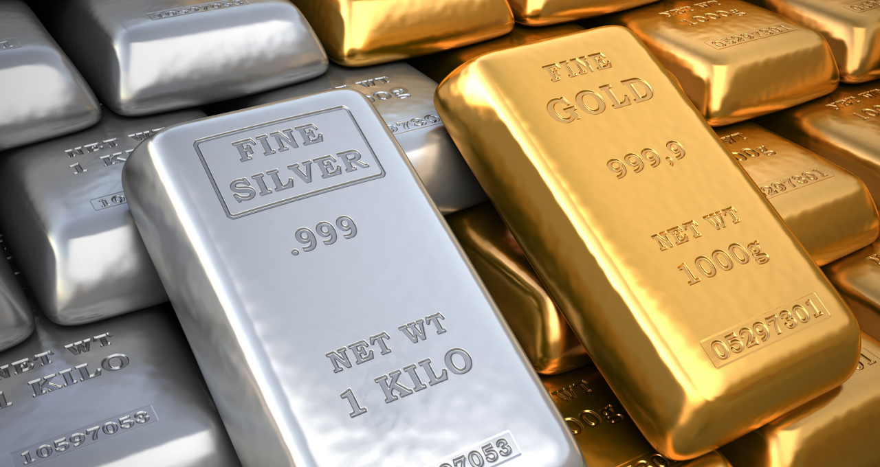 Ouro fecha a US$ 4.460,70 e prata dispara 2,45% com aversão a risco