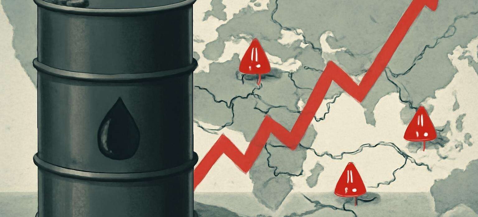 Brent acima de US$ 100 com conflito no Estreito de Ormuz; EIA eleva projeção de preço