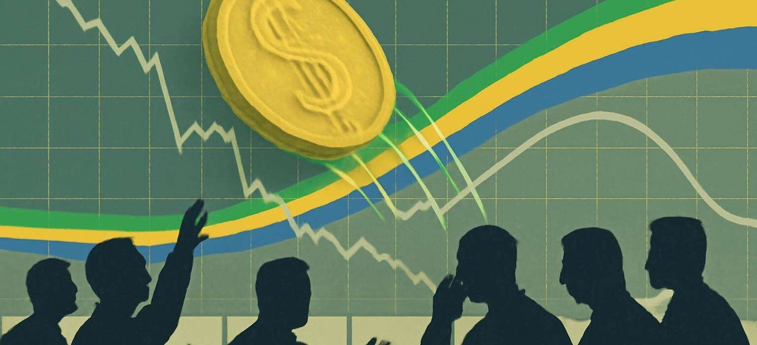Ibovespa fecha a 186.595,60 pontos e dólar recua a R$ 5,108