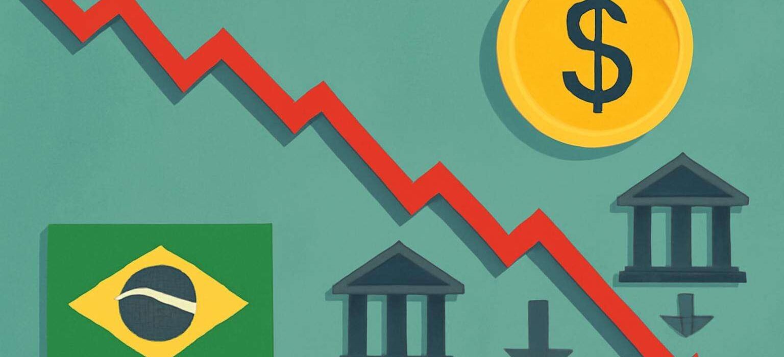 Ibovespa cai 0,86% e dólar sobe a R$ 5,168, com bancos pressionados