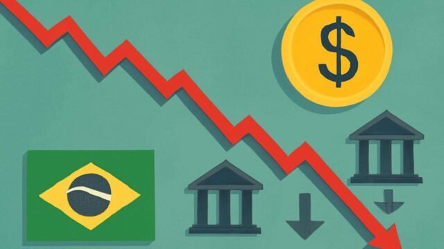 Ibovespa cai 0,86% e dólar sobe a R$ 5,168, com bancos pressionados