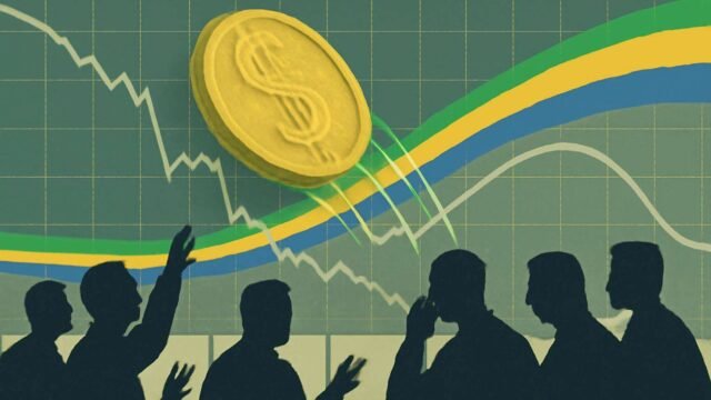 Ibovespa fecha a 186.595,60 pontos e dólar recua a R$ 5,108