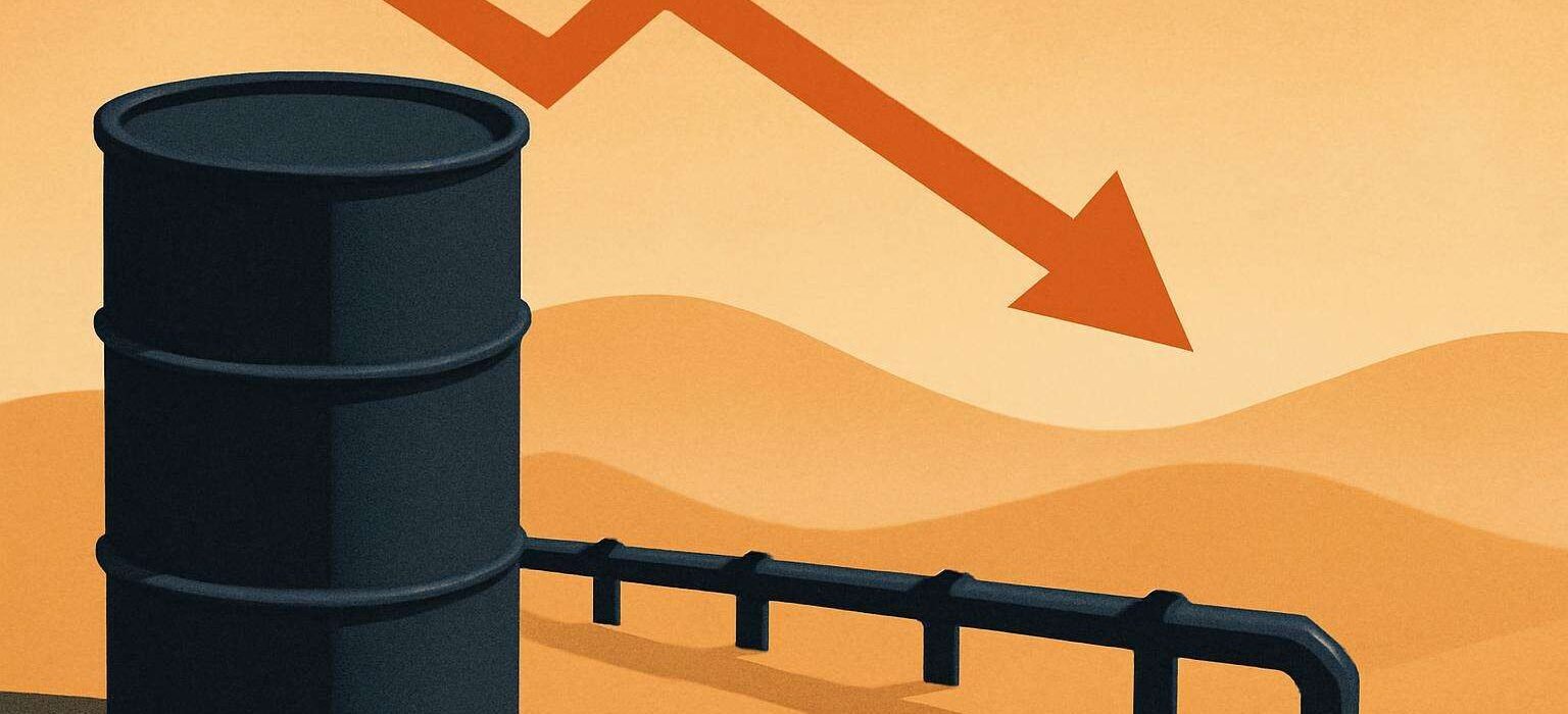 Petróleo recua com a Arábia Saudita preparando a volta de metade da capacidade do oleoduto