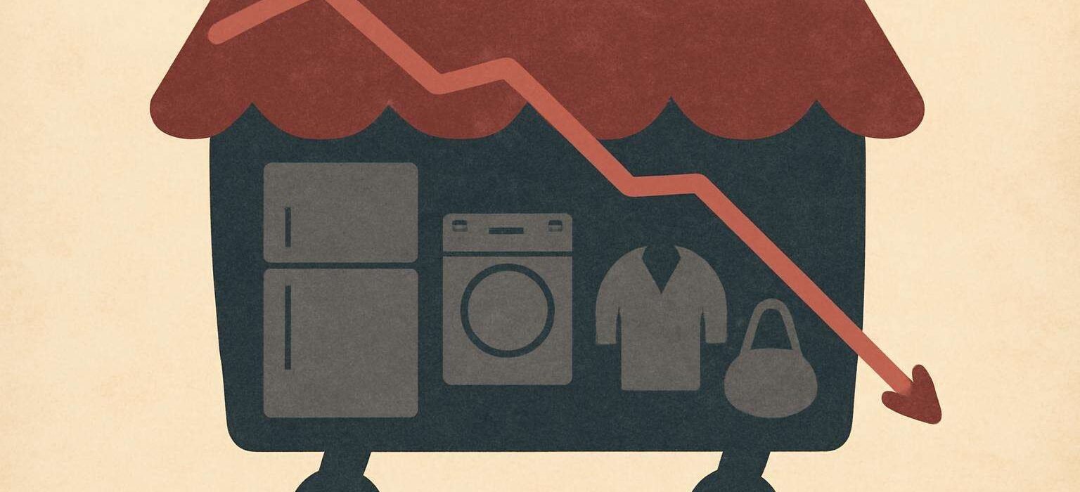 Varejo brasileiro cai 0,8% em julho e interrompe dois meses de alta