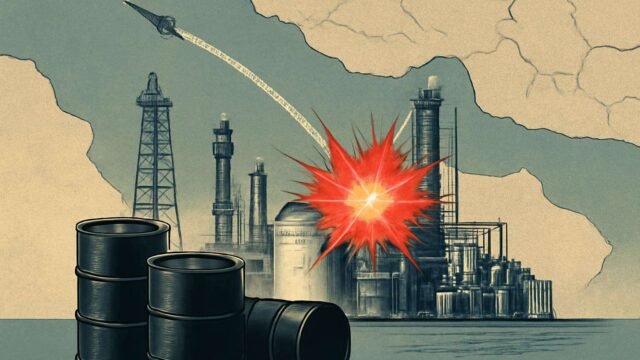 Míssil atinge a sede da Aramco em Dhahran e o Brent se mantém perto de US$ 106