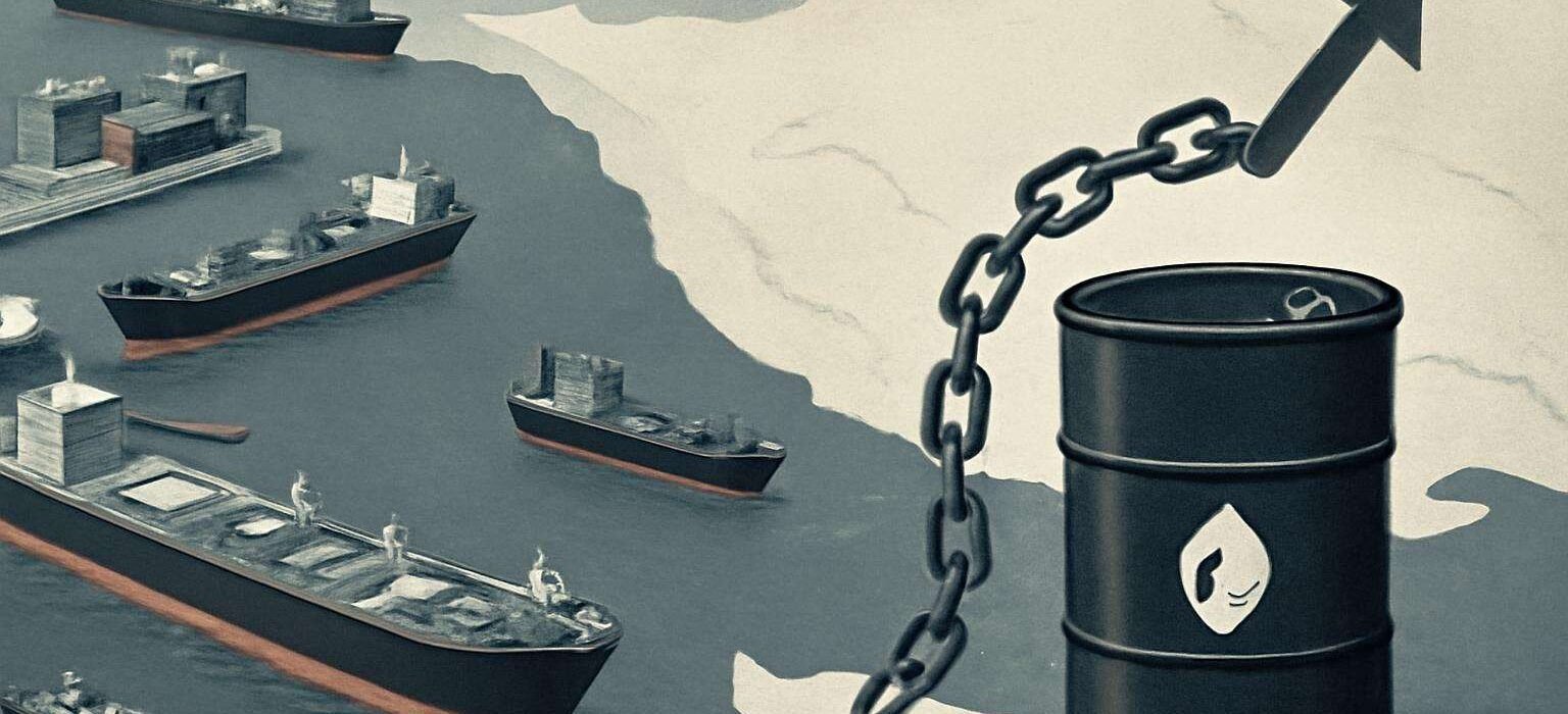 Brent acima de US$ 102 com risco marítimo no Oriente Médio e spread recorde contra o WTI