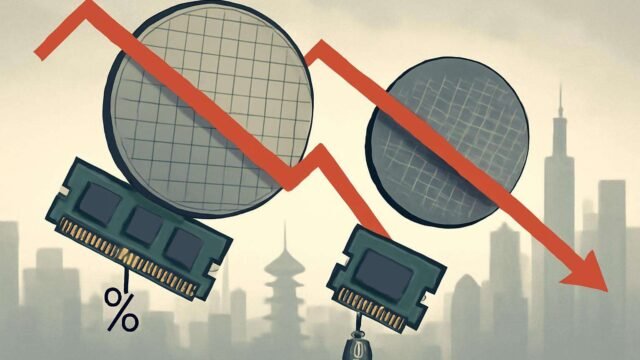 Ações de chips e memória caem pelo sexto pregão seguido e Coreia do Sul vira o epicentro