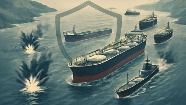 Ataques a navios no Estreito de Ormuz chegam ao maior volume semanal da guerra, mas o tráfego continua