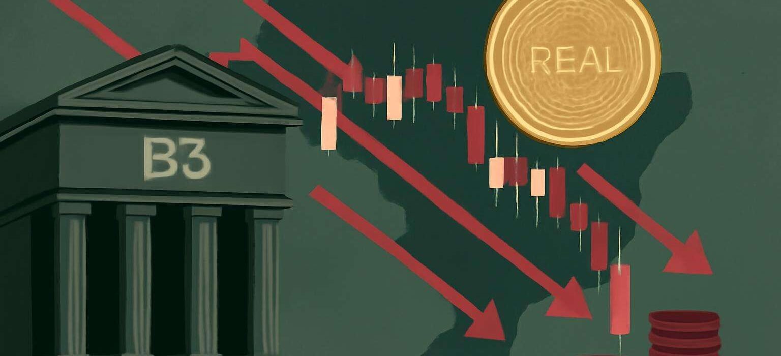 Ibovespa cai 0,74% e dólar volta a R$ 5,01, com bancos e Vale liderando a baixa