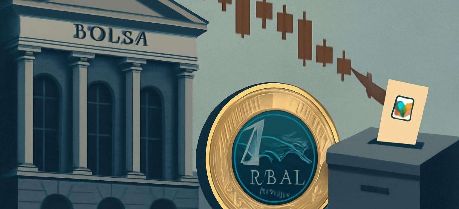 Ibovespa recua 1,04% e dólar sobe a R$ 5,02 com a eleição no centro das atenções