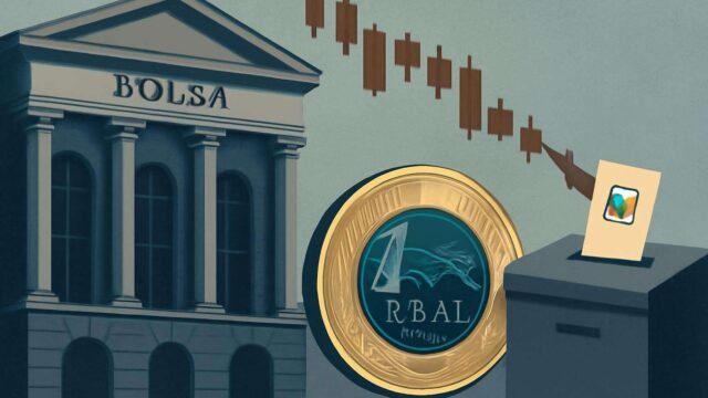 Ibovespa recua 1,04% e dólar sobe a R$ 5,02 com a eleição no centro das atenções