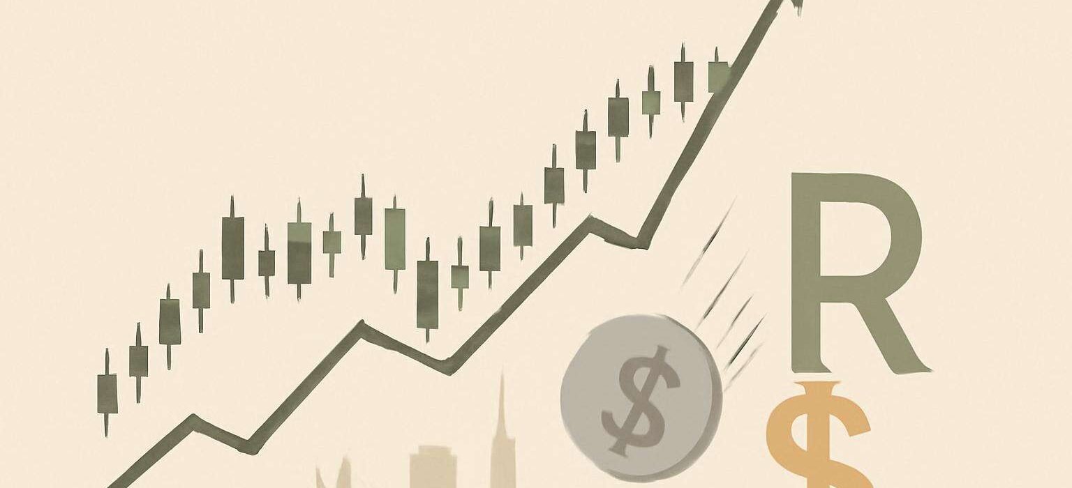 Ibovespa fecha em recorde e dólar cai abaixo de R$ 5