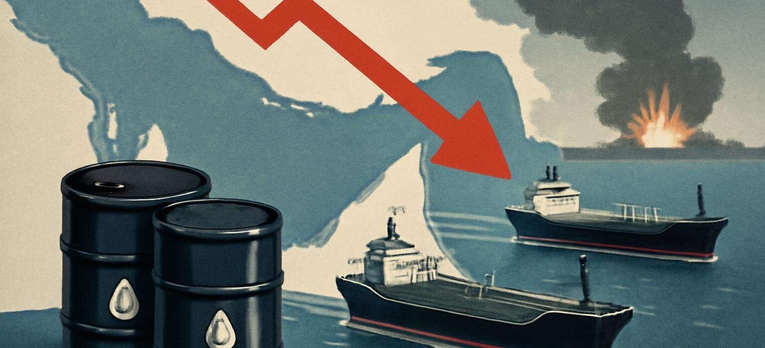 Petróleo recua apesar da escalada de ataques perto do Estreito de Ormuz
