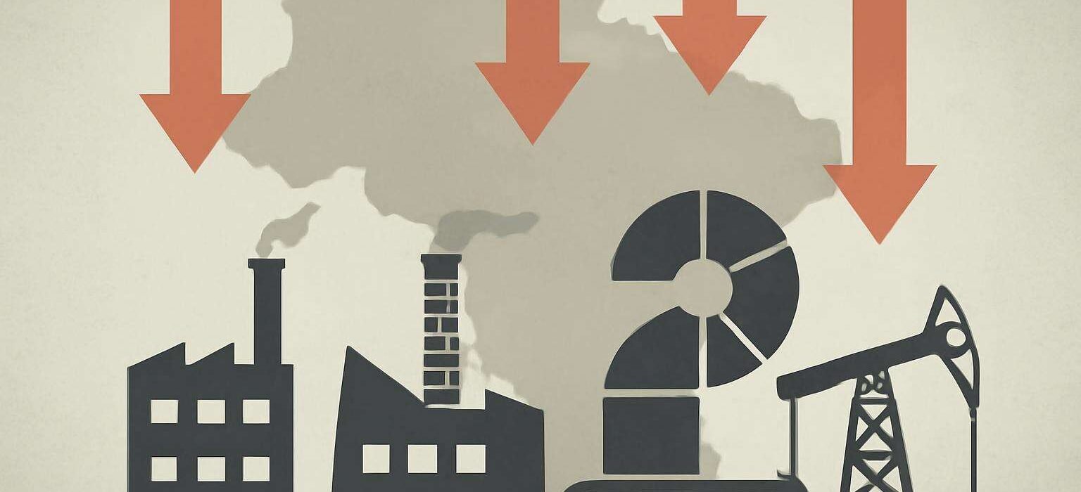 Produção industrial brasileira recua 0,6% em agosto e cai 1,2% em um ano